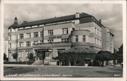 Lazensky Hotel, Lázně Poděbrady, Czechoslovakia Postcard Postcard Postcard