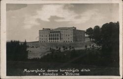 Masaryk Home for Miners' Children in Klokočov, Czechia Czechoslovakia Postcard Postcard Postcard