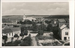 Vintage View of Mechanice, Czech Republic Czechoslovakia Postcard Postcard Postcard