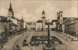 Banská Bystrica, Námestie Národného povstania, Slovakia Postcard