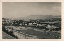 Rovensko pod Troskami, Czech Republic - Panoramic View Czechoslovakia O. Dědeček Postcard Postcard Postcard