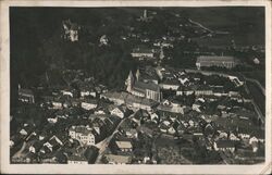 Aerial View of Friesach, Carinthia, Austria Postcard Postcard Postcard