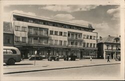 Hotel Zalovna, Nymburk, Czechoslovakia Postcard Postcard Postcard