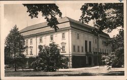 Gottwaldov Castle, Czechoslovakia Postcard