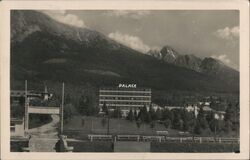 Palace Hotel, Vysoké Tatry, Czechoslovakia Postcard