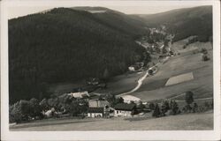 Zakouti, Adlergebirge, Hinterwinkel, Orlicke Hory Postcard