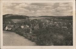 Mnichovice u Prahy, View of Town, Czechoslovakia Postcard Postcard Postcard