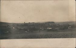 View of Král. Vinohrady, Czechoslovakia Postcard