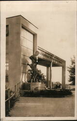 Statue at Spa Resort Piešťany, Slovakia Postcard