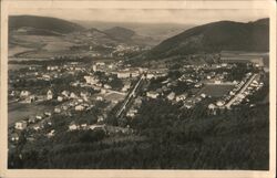 Aerial View of Orlová, Czech Republic Czechoslovakia Postcard Postcard Postcard