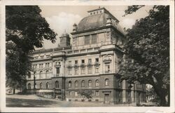 Vintage Postcard - Great Theatre Pilsen Czechoslovakia Plzeň, Czechoslovakia Postcard Postcard Postcard