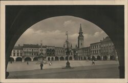 Masarykovo namesti, Novy Jicin, Czechoslovakia Postcard Postcard Postcard