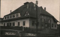 Sokol House Košířov Czechoslovakia Postcard Postcard Postcard