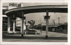 1936 Central Moravian Exhibition in Přerov, Czechoslovakia Postcard