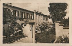 Lázně Slatina u Olomouce Sanatorium Postcard