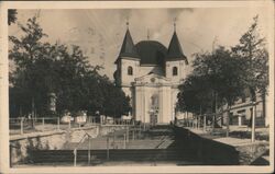 Church of St. Lawrence, Sv. Hostýn na Moravě, Czechia Czechoslovakia Postcard Postcard Postcard