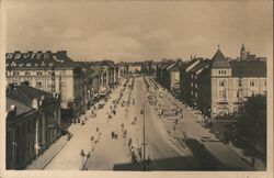 Hradec Kralove, Czechoslovakia - Trida Marsala Stalina Postcard Postcard Postcard