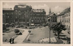 Masaryk Square, Bratislava, Czechoslovakia Postcard Postcard Postcard