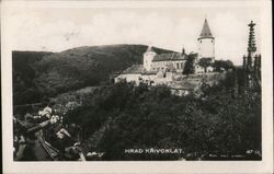 Křivoklát Castle, Czech Republic Czechoslovakia Postcard Postcard Postcard