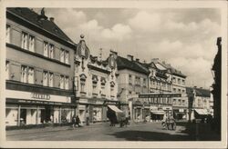 Kladno - Třída čsl. armády Czechoslovakia Postcard Postcard Postcard