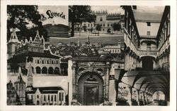 Levoča, Slovakia - Town Collage Postcard