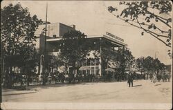 Bricht's Cafe at the Exhibition of Contemporary Culture, Brno Postcard