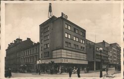 Rio Restaurant and Aso Hotel, Pilsen, Czechoslovakia Postcard