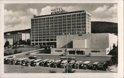 Hotel Viktoria, Zlin, Czechoslovakia - Vintage Postcard Postcard Postcard Postcard