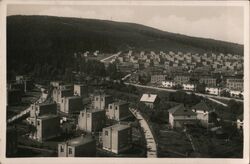 Zlin, Bat'ovy kolonie, Czechoslovakia, Real Photo Postcard Postcard Postcard