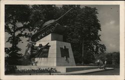 Tank Memorial, Ostrava, Czechoslovakia Postcard