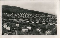 Zlin, Letna Housing Estate, Czechoslovakia Postcard Postcard Postcard