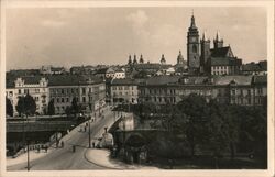 View of Hradec Kralove, Czechoslovakia Postcard Postcard Postcard