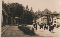 Luhačovice Spa, Spring Annamtika, Czechoslovakia Postcard Postcard Postcard