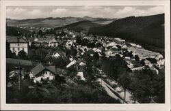 1941 Ingrowitz (Jimramov) Czechoslovakia Town View Postcard Postcard