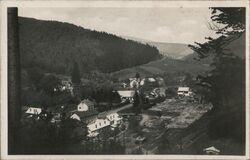 Vintage View of Svatá Sidonie, Byvala hut Czechoslovakia Postcard Postcard Postcard