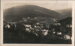 View of Johannisbad, Czechoslovakia Janské Lázně, Czechoslovakia Postcard Postcard Postcard