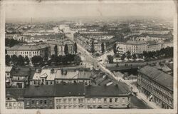 Hradec Kralove Czechoslovakia Aerial View Postcard Postcard Postcard