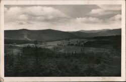 Mountain Valley View, Vișala Hotel, Romania Eastern Europe Postcard Postcard Postcard