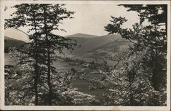 Silesian Beskids - Morávka Valley, Czechoslovakia Postcard