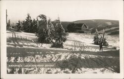 Leischnerovy Boudy, Krkonoše Mountains, Czechoslovakia Winter Scene Postcard