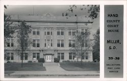 Hand County Court House Miller, SD Postcard Postcard Postcard