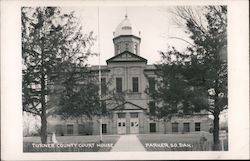 Turner County Court House Parker, SD Postcard Postcard Postcard