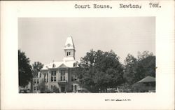 Newton County Court House Texas Postcard Postcard Postcard