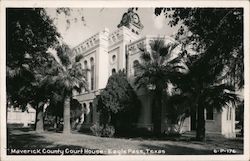 Maverick County Courthouse Postcard