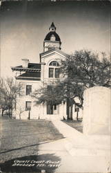 County Court House Bandera, TX Postcard Postcard Postcard