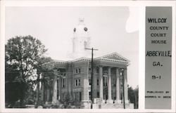 Wilcox County Court House Abbeville, GA Postcard Postcard Postcard