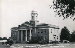 Court House Candler County Metter GA Georgia Postcard Postcard Postcard