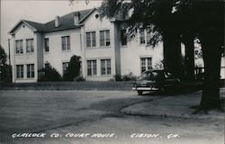 Glascock County Court House Gibson, GA Postcard Postcard Postcard