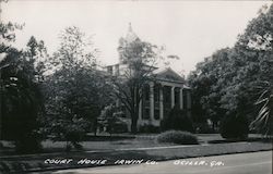 Irwin County Court House Ocilla, GA Postcard Postcard Postcard