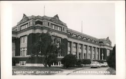 Limestone County Court House Groesbeck, TX Postcard Postcard Postcard